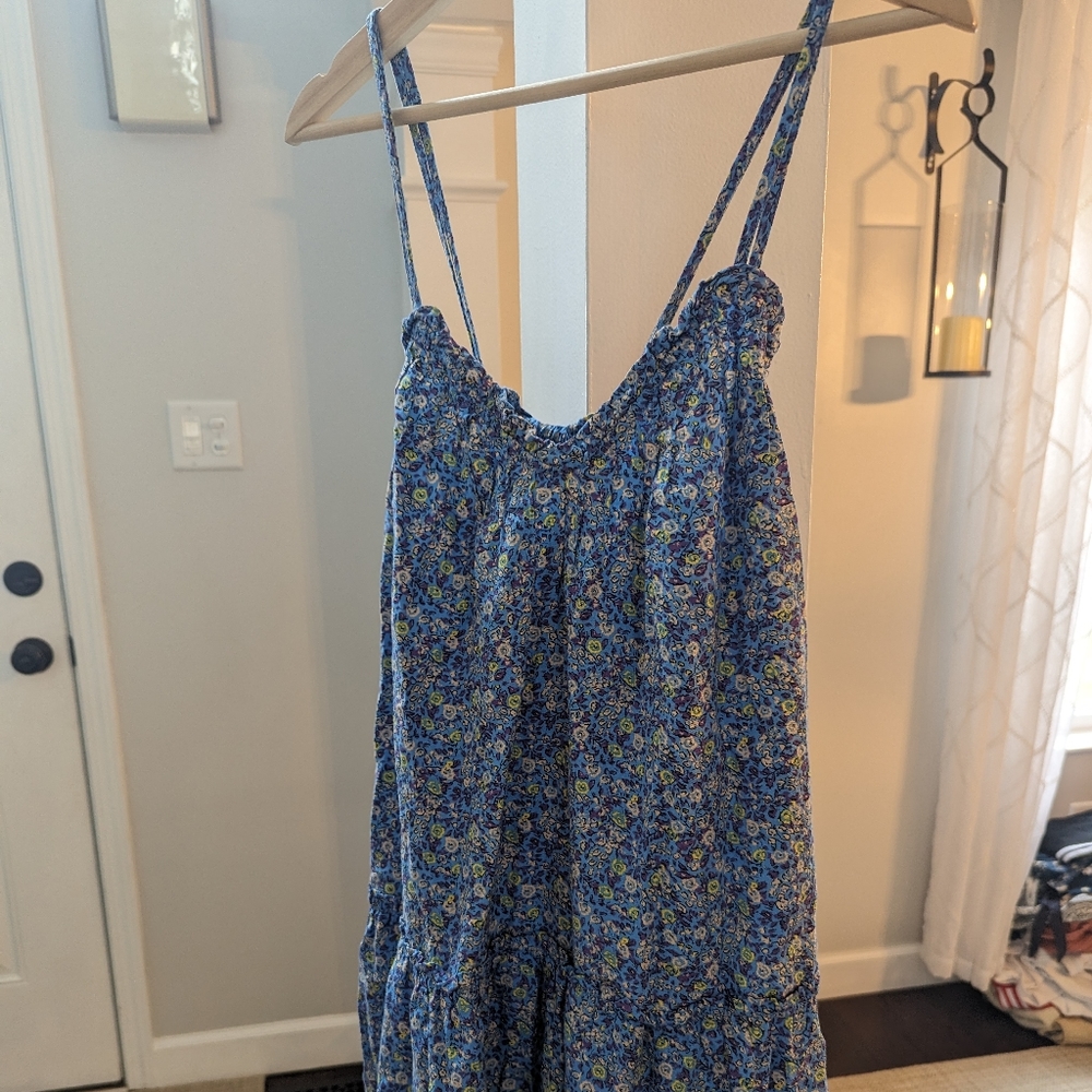Baby doll dress Women's, size small, spaghetti strap, blue. Universal Thread